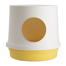 펫앤드림 페로&가토 원형 스크레쳐 화장실(아이보리) +스크레쳐