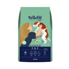 윌로펫 뉴트리탑 어덜트 말랑육즙 소프트사료 1.2kg , 3kg