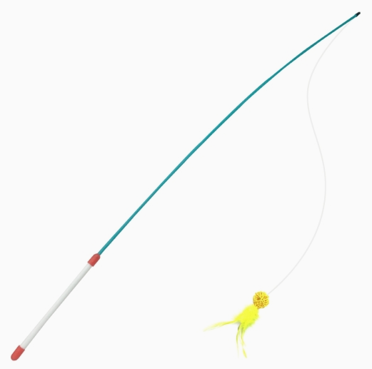 캣파우 라탄깃털 롱낚시대