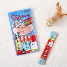 (SC-101) 이나바 챠오츄르 헤어볼 참치