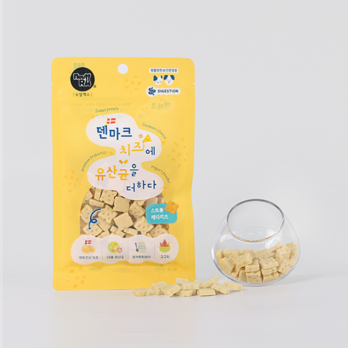 덴마크 체다치즈+유산균 80g