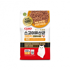 이나바 CIAO 스고이유산균 크런치 치킨 1.52kg 