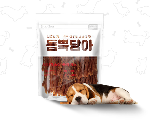 듬뿍담아 오리가슴살 슬라이스 800g