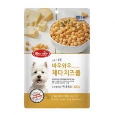 [용량증가] 바우와우 체다치즈볼 200g
