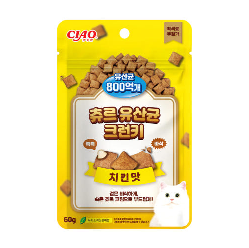 [TSC-203K] 챠오 츄르 유산균 크런키 - 치킨맛