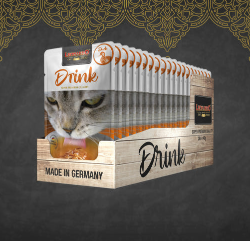 레오나르도 캣 순수생육 드링크 오리 40g (1BOX 20EA)