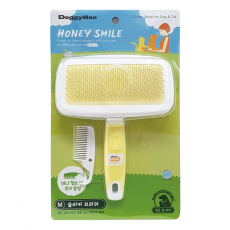 NHS-59 허니스마일 슬리커 브러쉬 M (겸용, 3단계)